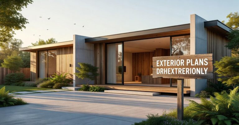 Exterior Plans Drhextreriorly